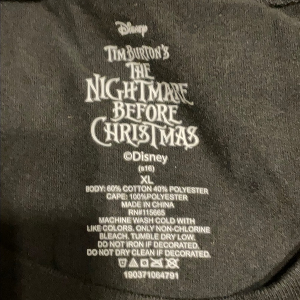 Disney The Nightmare Before Christmas Tuxedo Shirt - Picture 7 of 9